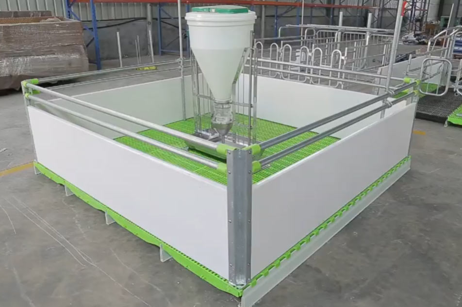 Heyvandarlığın idarə olunmasının gücləndirilməsi PVC ətrafdakı uşaq bağçası qutusu ilə
